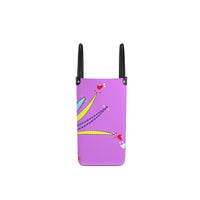 Leather Shopper Bag - Yellow Leaves