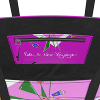 Leather Kika Tote Bag - Take A New Voyage