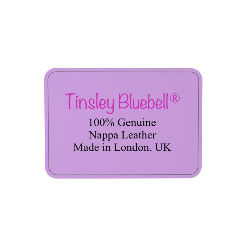 Leather Slouch Bag - Yellow Leaves