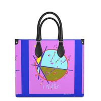 Leather Shopper Bag - I Matter