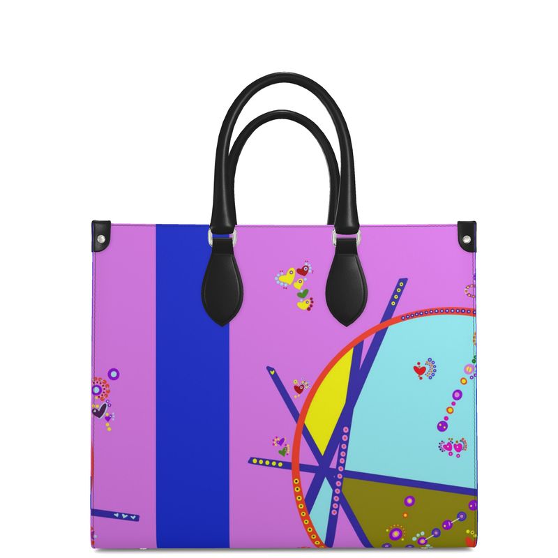 Leather Shopper Bag - I Matter
