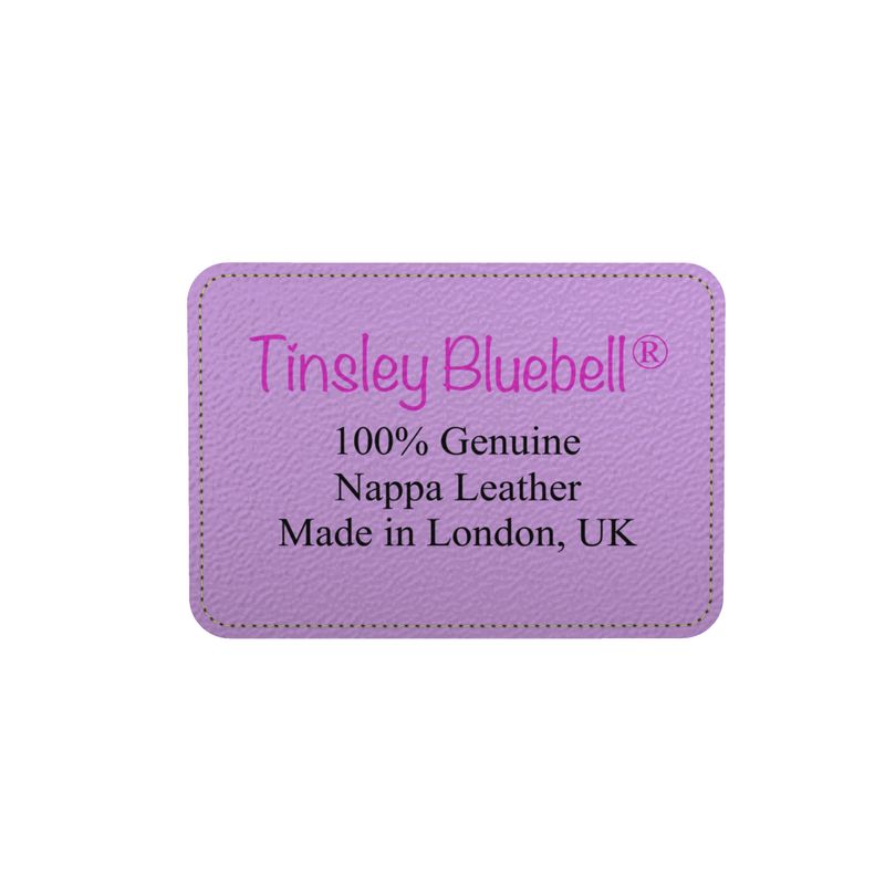 Leather Kika Tote Bag - Yellow Leaves