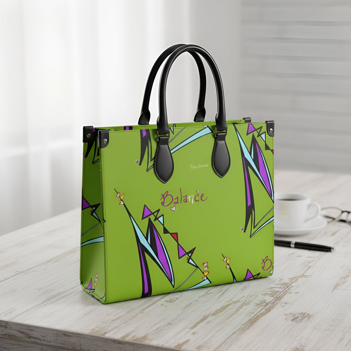 Leather Shopper Bag - Balance