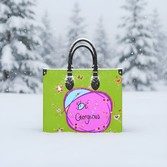 Leather Shopper Bag - Be Gorgeous