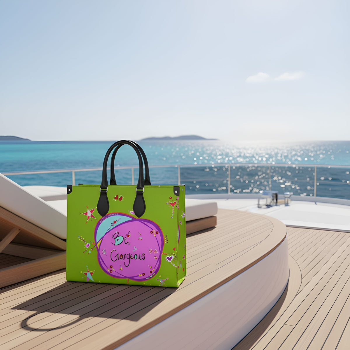 Leather Shopper Bag - Be Gorgeous