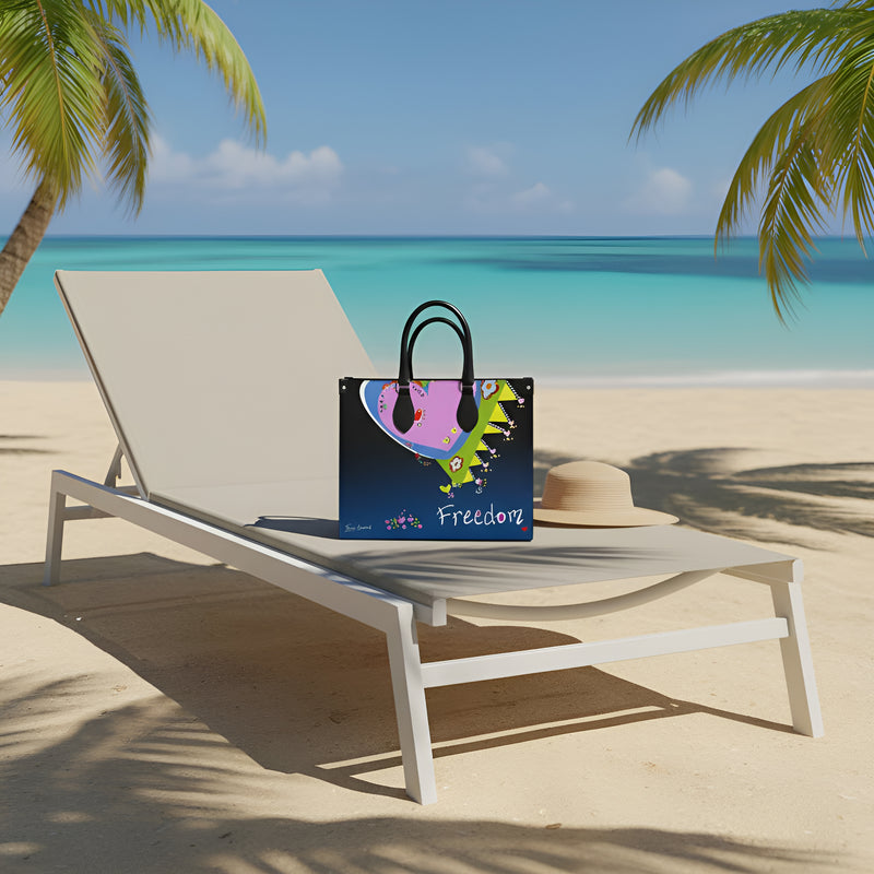 Leather Shopper Bag - Freedom