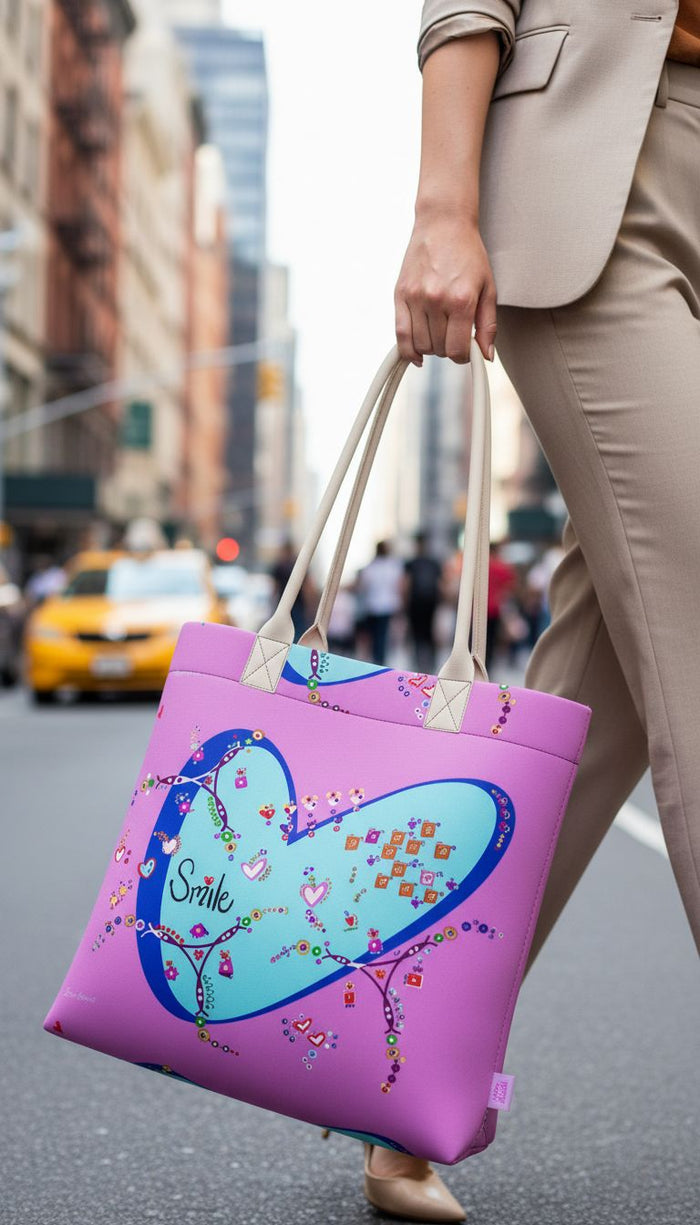 The Tote - Neoprene - Smile