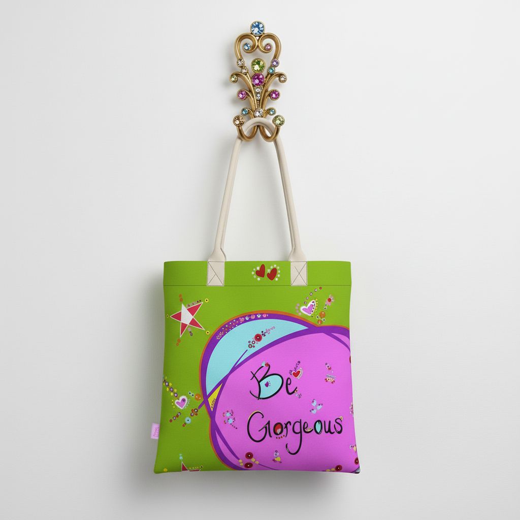 Neoprene Tote Bag - Be Gorgeous
