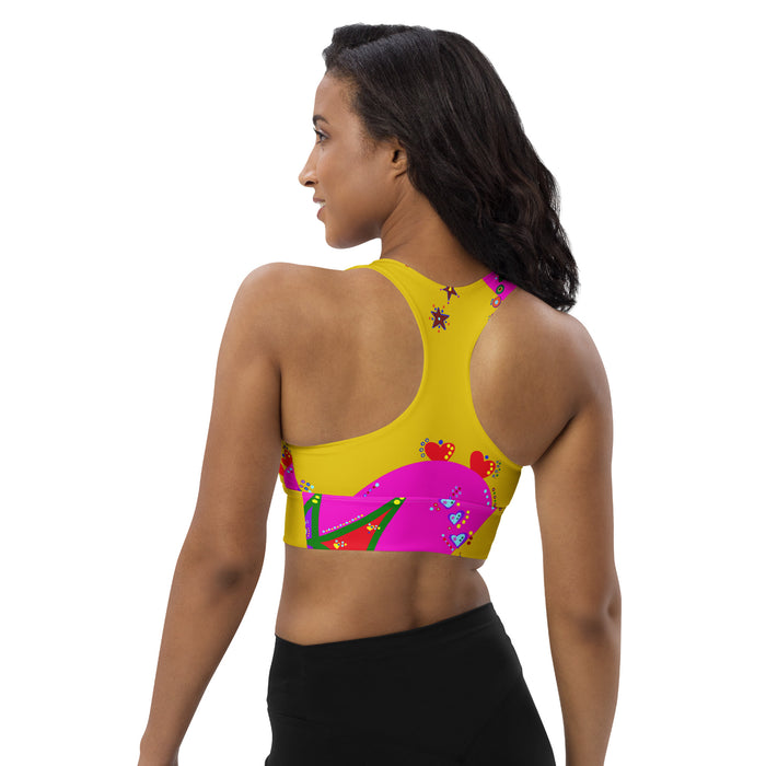 Longline Sports Bra