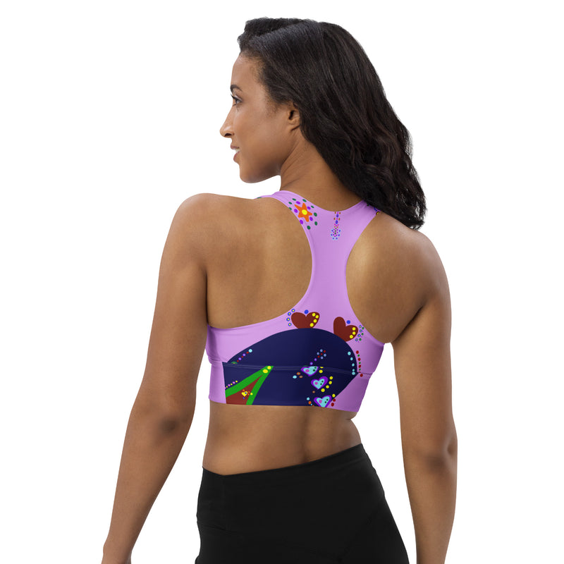 Longline Sports Bra