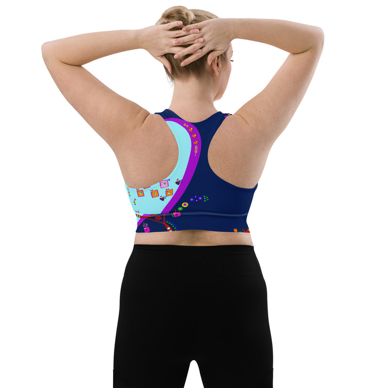 Longline Sports Bra