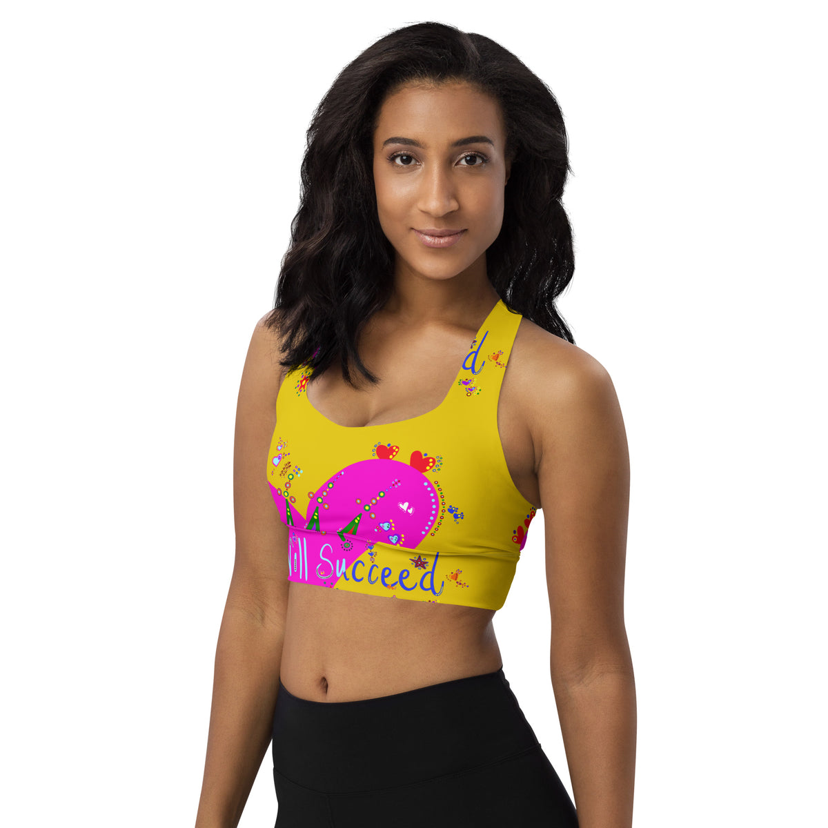 Longline Sports Bra