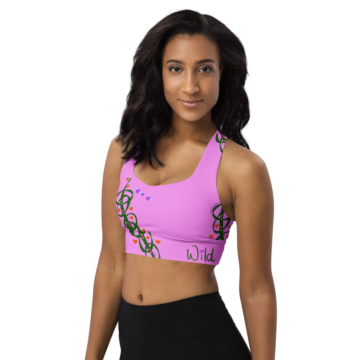 Longline Sports Bra