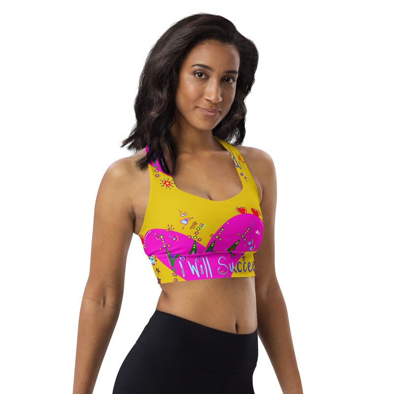 Longline Sports Bra