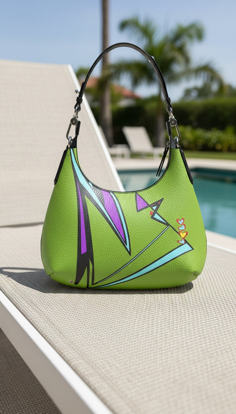 Mini Leather Hobo Bag - Balance