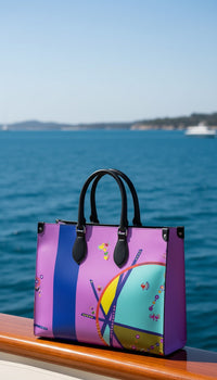 Leather Shopper Bag - I Matter