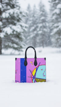 Leather Shopper Bag - I Matter